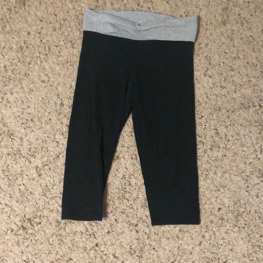Pink Cropped Leggings